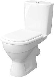 Керамин Унитаз-компакт Толедо однорежимный с сиденьем полипропилен – фотография-2